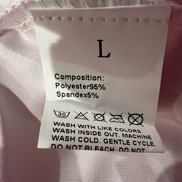 🌈 🦋 PJs OR Loungewear - 2 Pc Set! Short Sleeve Tunic Top & Pink Pants - Picture 3 of 12